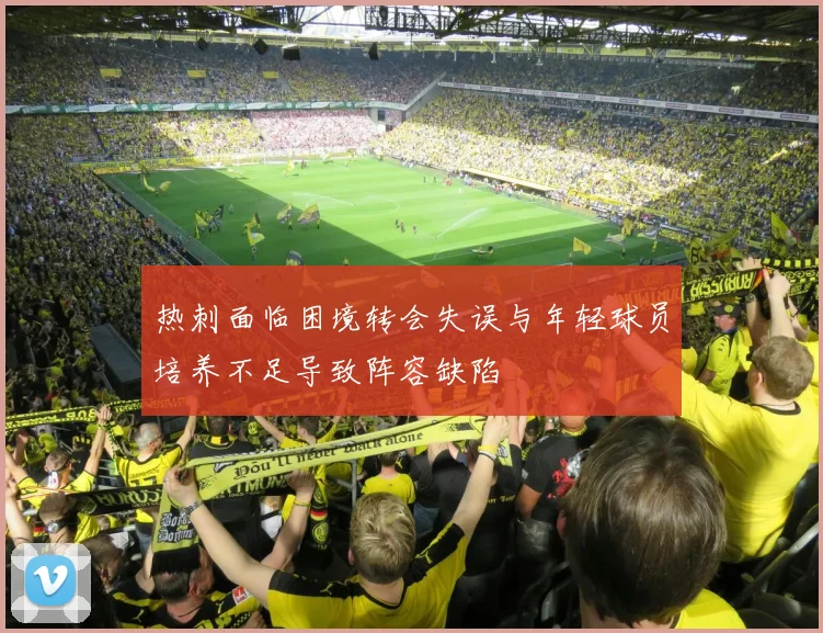 热刺面临困境转会失误与年轻球员培养不足导致阵容缺陷